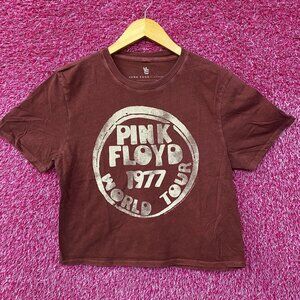 Pink Floyd World Tour Animals 1977 Crop Top Small